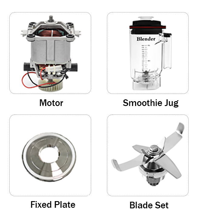 Commercial Blender Heavy Duty - خلاط عالي القوة سعة 1.8 لتر