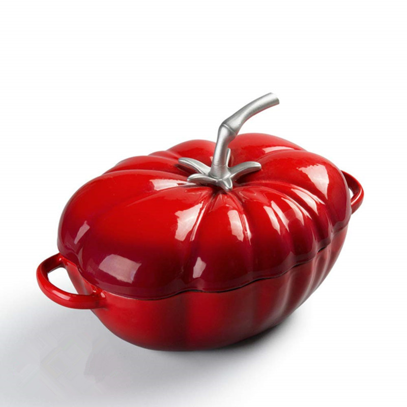 Soup Kettle Warmer - فرن هولندي من الحديد الزهر مطلي