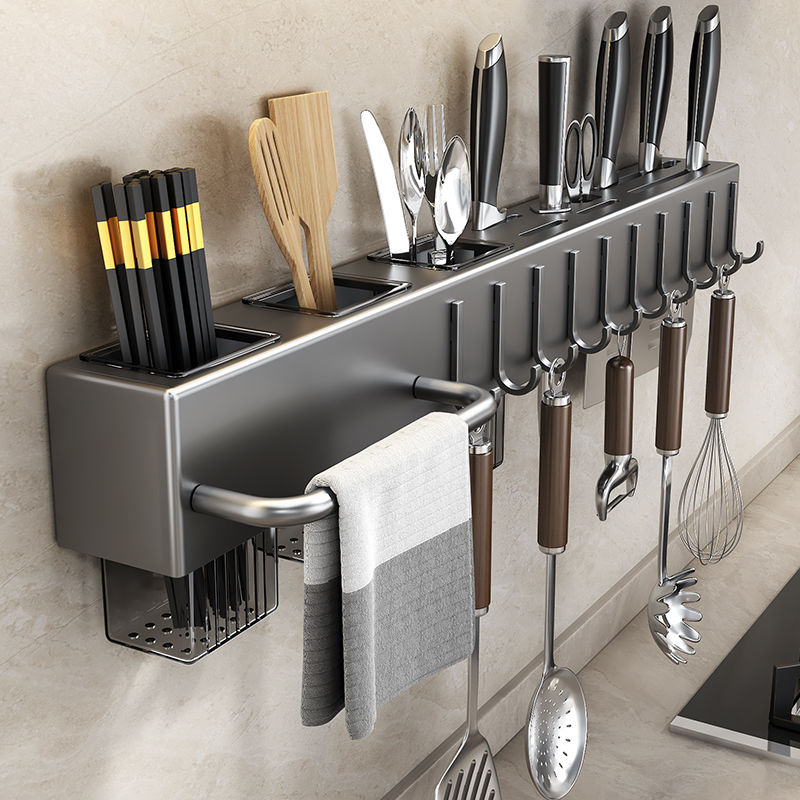 Commercial Kitchen Utensil Holder - رف مطبخ بدون أدوات، إكسسوارات المطبخ،