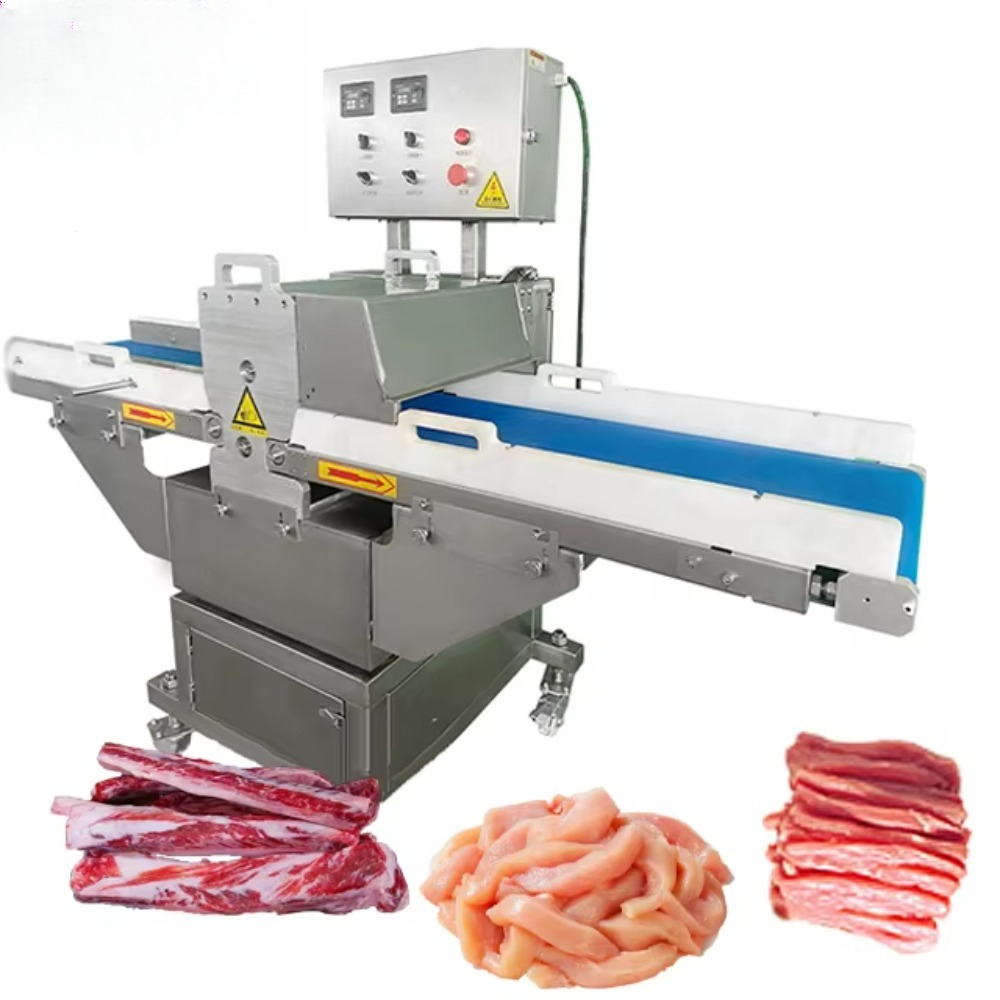 Meat Slicer Machine - آلة تقطيع اللحوم الأوتوماتيكية للدواجن المجمدة