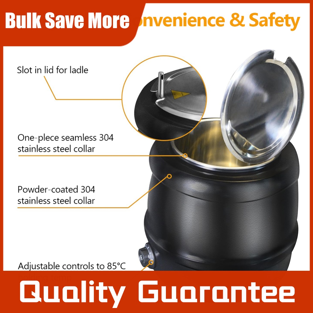 Soup Kettle Warmer - قدر حساء كهربائي سعة 10 لتر
