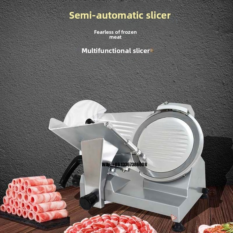 Meat Slicer Machine - ماكينة تقطيع اللحوم التجارية المجمدة شبه