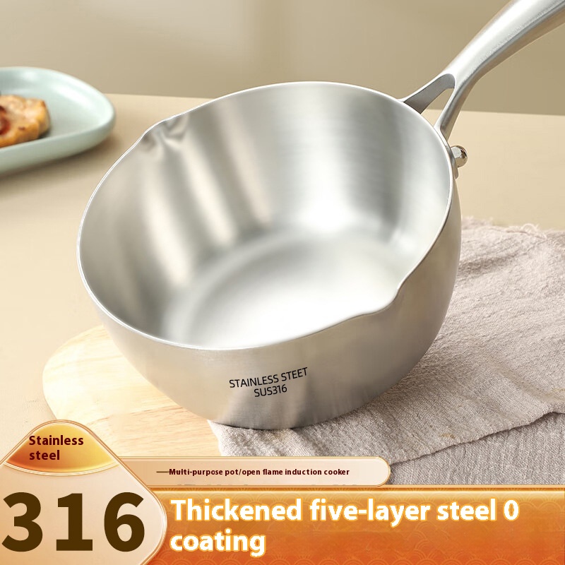 Soup Kettle Warmer - 316 وعاء من الستانليس ستيل سماكة