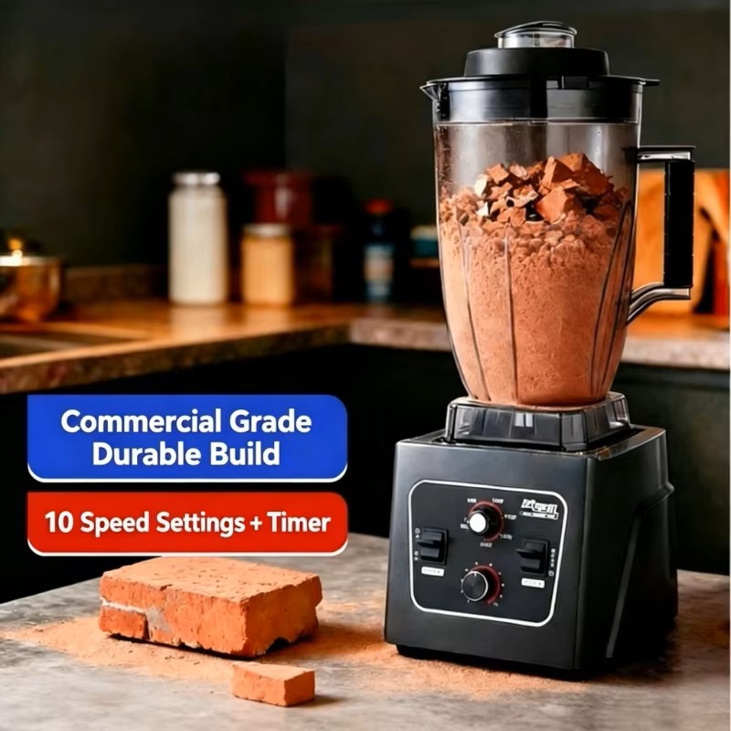 ماكينة صنع حليب الصويا التجاري - مراجعة Commercial Blender Heavy Duty وسعره