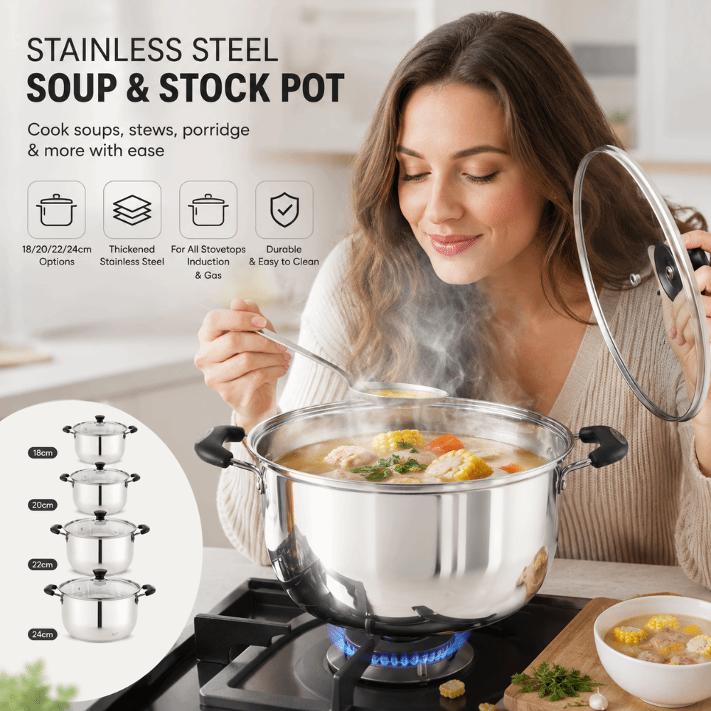 قدر طهي من الفولاذ المقاوم للص - مراجعة Soup Kettle Warmer وسعره