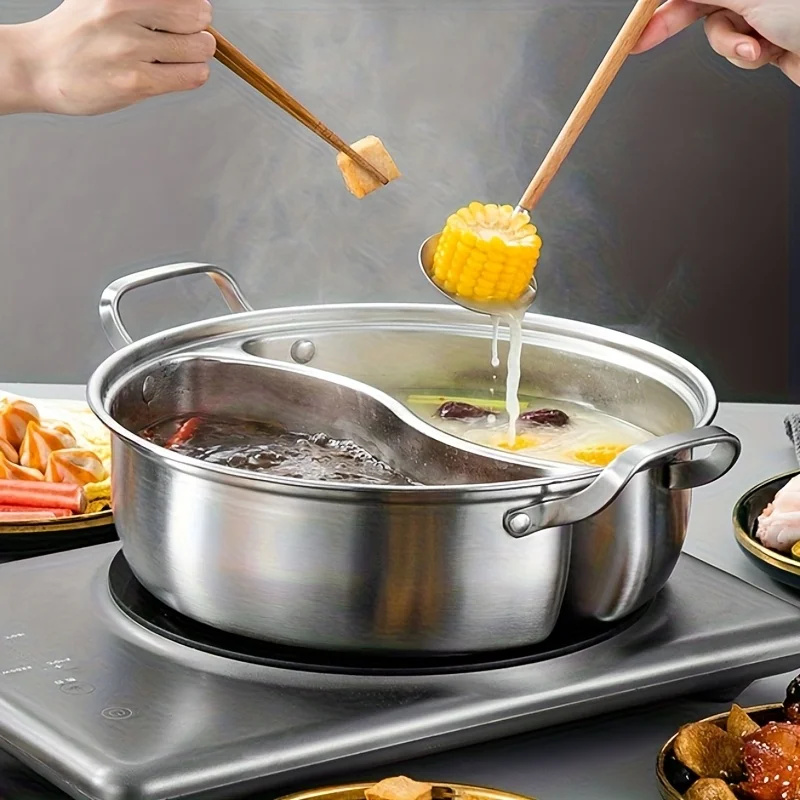 قدر طهي صيني مزدوج من الفولاذ  - مراجعة Soup Kettle Warmer وسعره