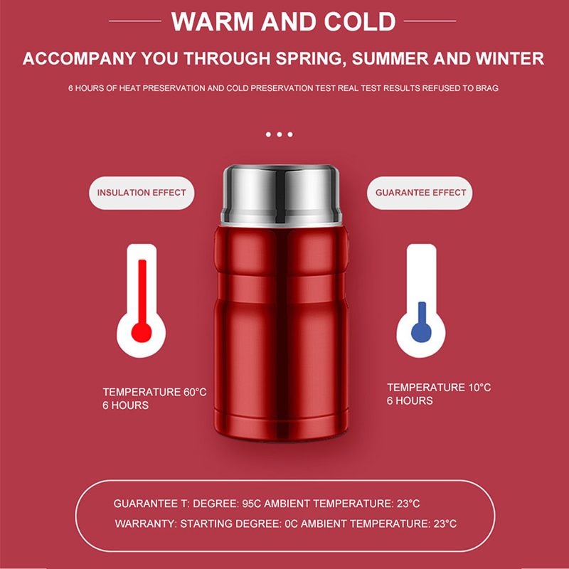 500/750 مللي حاوية طعام من الف - مراجعة Soup Kettle Warmer وسعره