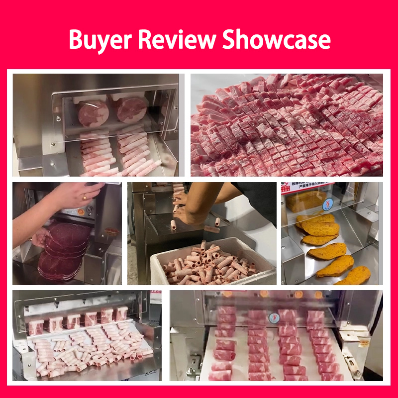 آلة تقطيع اللحوم المجمدة، تستخ - مراجعة Meat Slicer Machine وسعره