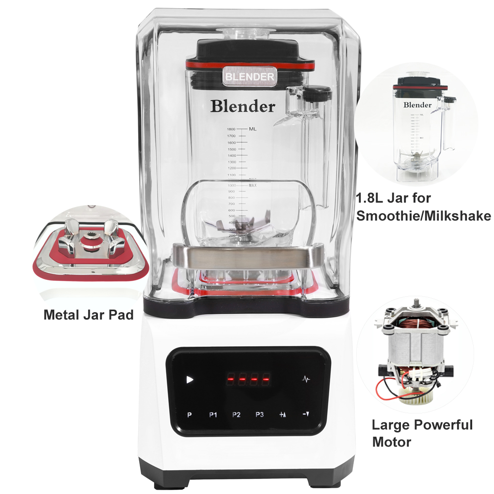 خلاط عالي القوة سعة 1.8 لتر لل - مراجعة Commercial Blender Heavy Duty وسعره