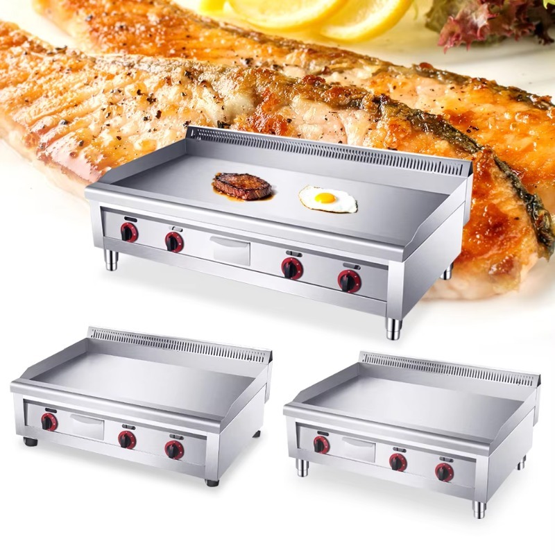 شواية برجر كهربائية احترافية ل - مراجعة Electric Griddle Flat Top وسعره