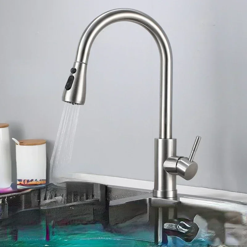 صنبور مطبخ من النيكل المصقول ب - مراجعة Commercial Kitchen Faucet وسعره