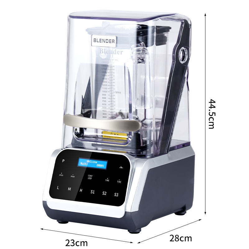 خلاط كهربائي تجاري بقوة 2200 و - مراجعة Commercial Blender Heavy Duty وسعره