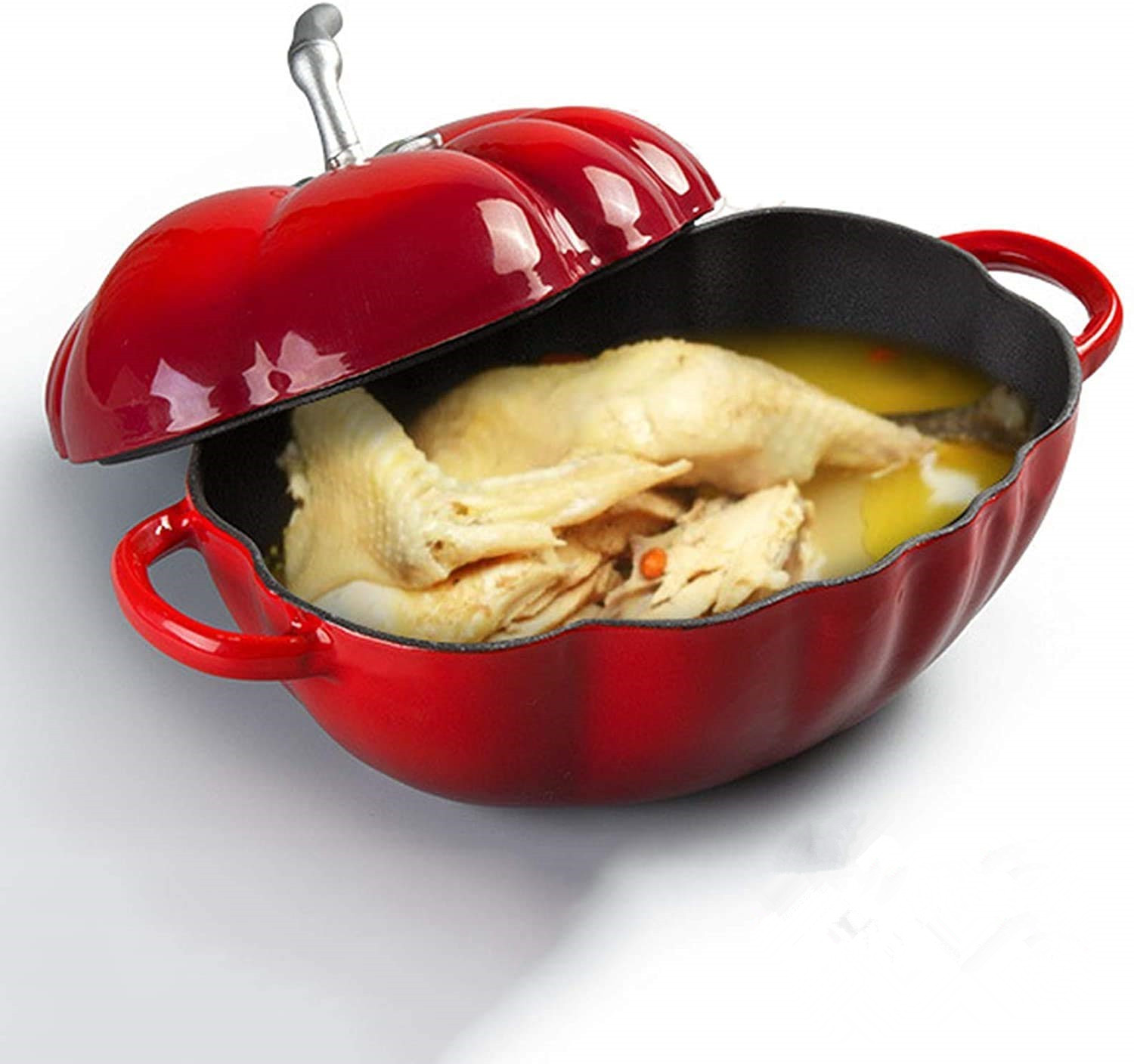 فرن هولندي من الحديد الزهر مطل - مراجعة Soup Kettle Warmer وسعره