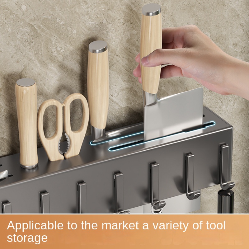 رف مطبخ بدون أدوات، إكسسوارات  - مراجعة Commercial Kitchen Utensil Holder وسعره