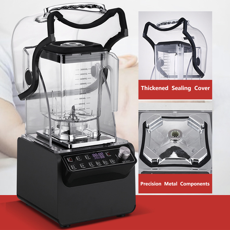 1800 واط آلة خلاط الثلج التجار - مراجعة Commercial Blender Heavy Duty وسعره
