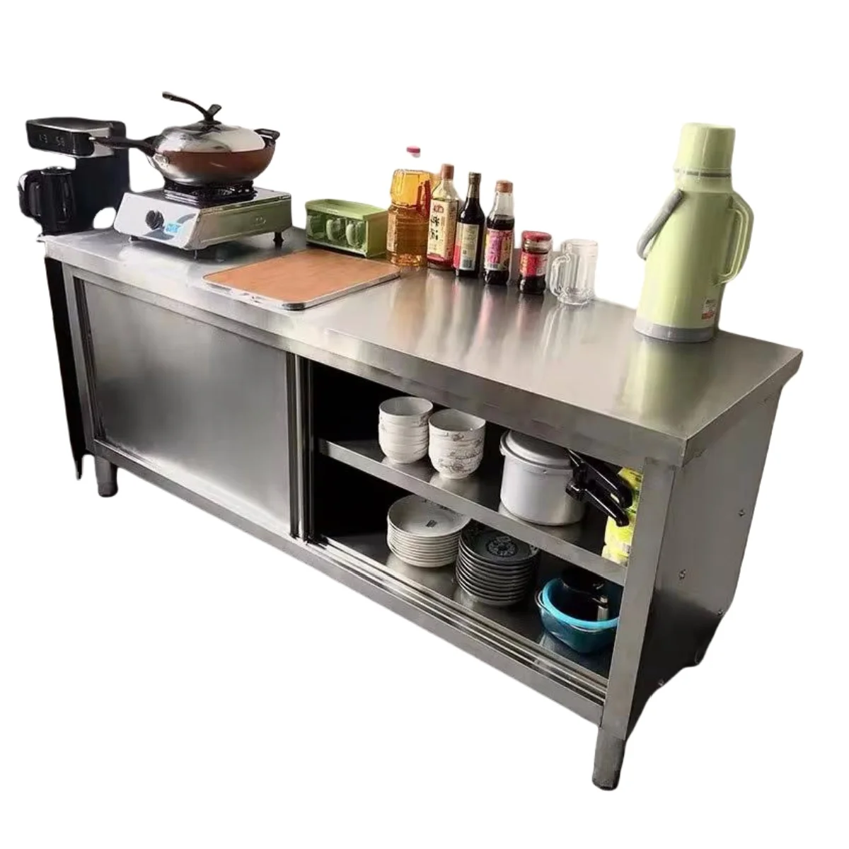 طاولة تحضير متعددة الأغراض للم - مراجعة Commercial Kitchen Prep Table وسعره