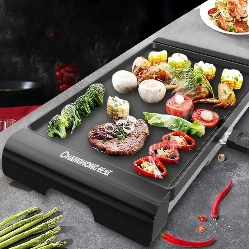 شواية كهربائية كبيرة 220 فولت  - مراجعة Electric Griddle Flat Top وسعره