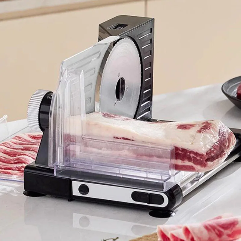 آلة تقطيع اللحوم الكهربائية ال - مراجعة Meat Slicer Machine وسعره