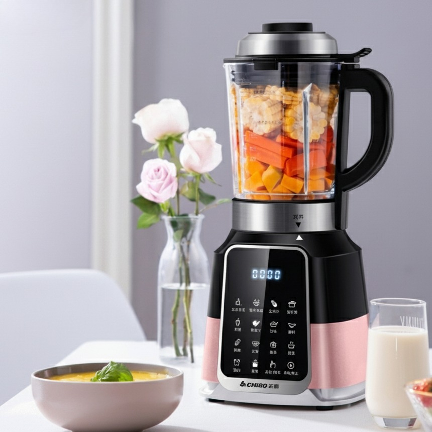 جهاز صنع حليب الصويا المنزلي ا - مراجعة Commercial Blender Heavy Duty وسعره
