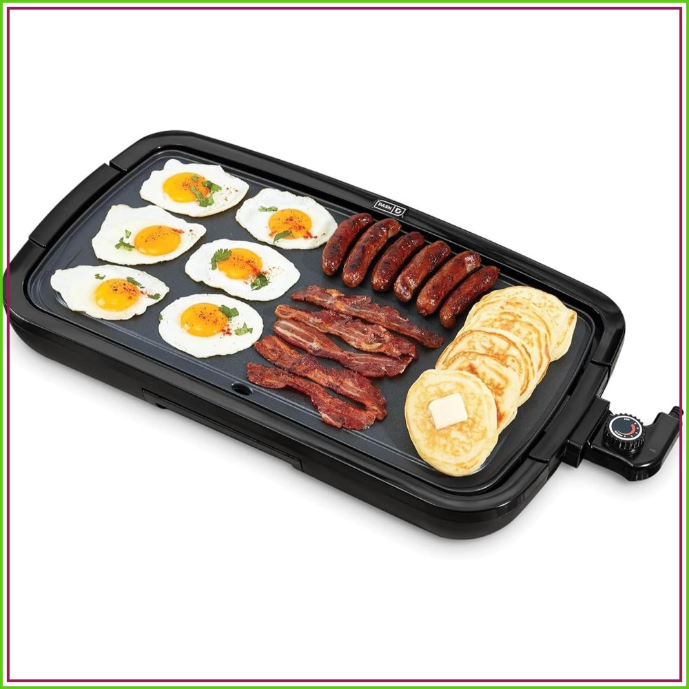 شواية كهربائية مع لوح غير لاصق - مراجعة Electric Griddle Flat Top وسعره