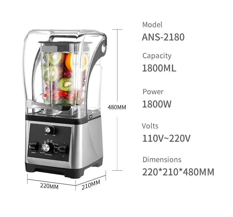خلاط تجاري عالي الأداء بقوة 20 - مراجعة Commercial Blender Heavy Duty وسعره