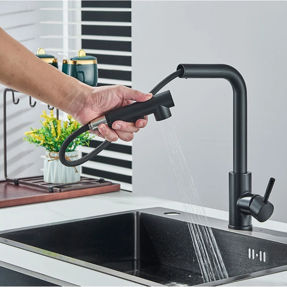 صنبور مطبخ قابل للسحب من الفول - مراجعة Commercial Kitchen Faucet وسعره
