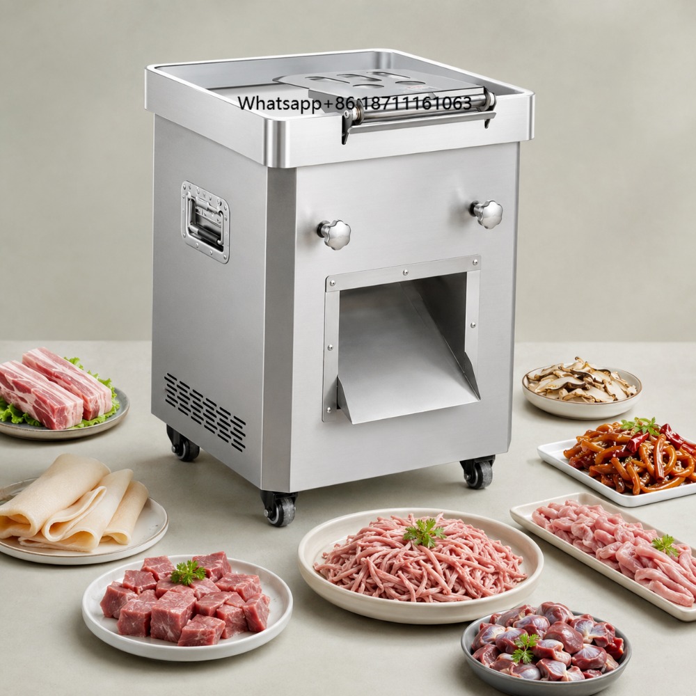 آلة تقطيع اللحوم الأوتوماتيكية - مراجعة Meat Slicer Machine وسعره