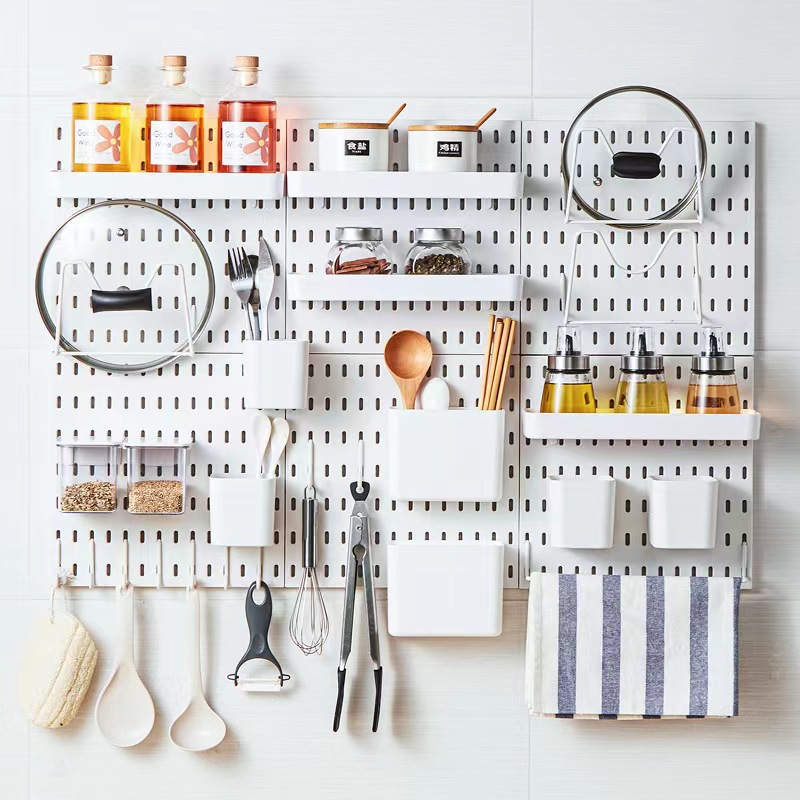 جديد لتقوم بها بنفسك Pegboard  - مراجعة Commercial Kitchen Utensil Holder وسعره