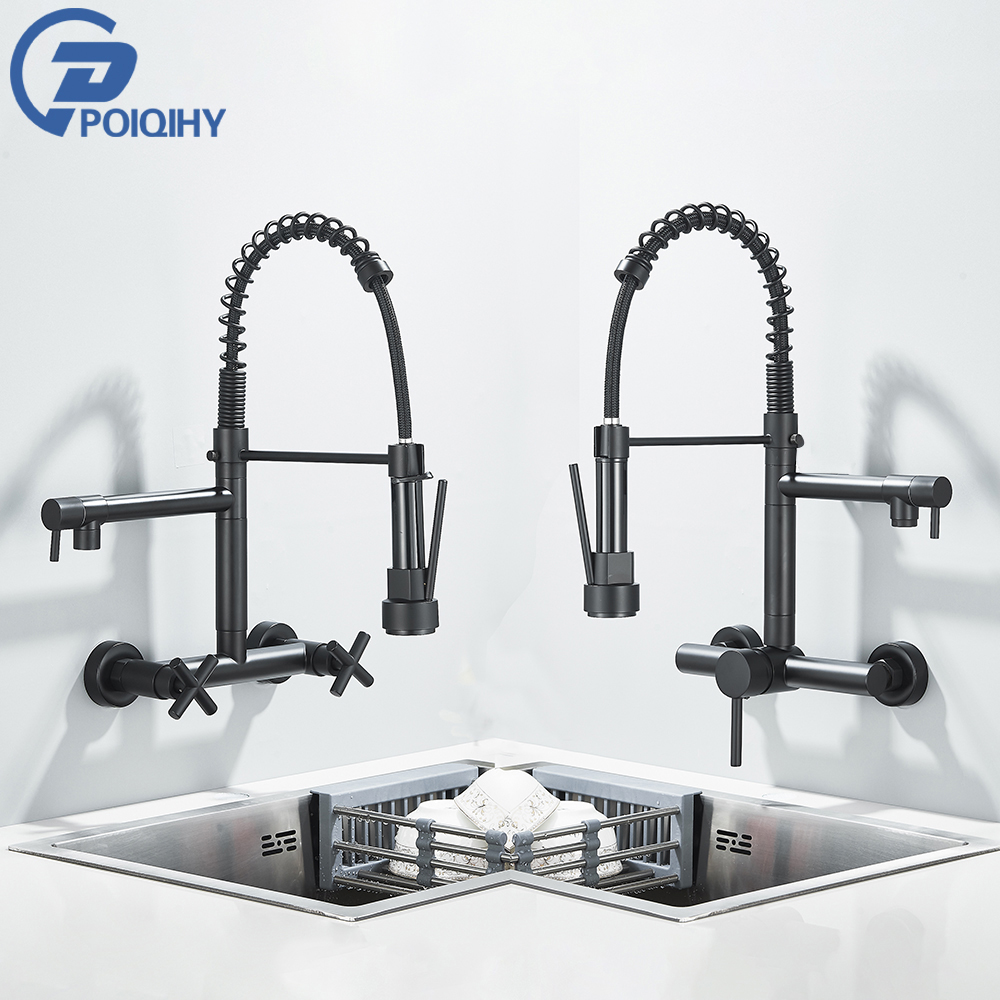صنبور المطبخ الأسود دوران 360  - مراجعة Commercial Kitchen Faucet وسعره